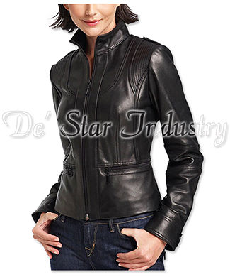 women fashion leather jackets